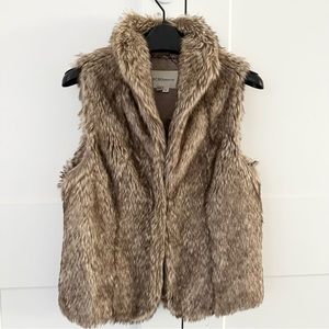 BCBG Faux fur Vest